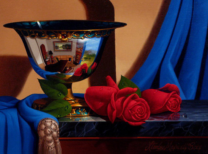 Серия "Натюрморт" - розы, цветы, натюрморт - оригинал