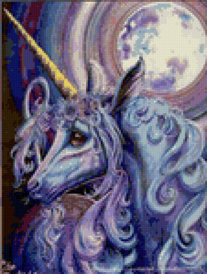 Единорог - животные, мифы, лошадь, кони, легенды, сказки, выдумки - предпросмотр