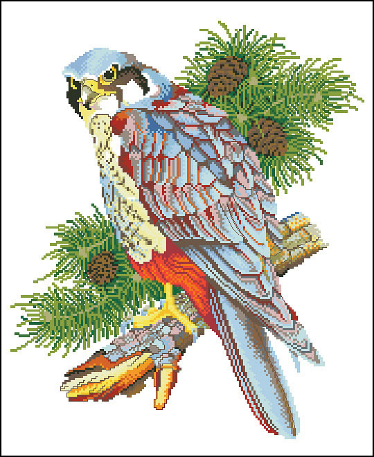 №104830 - птицы, животные, пейзаж - оригинал