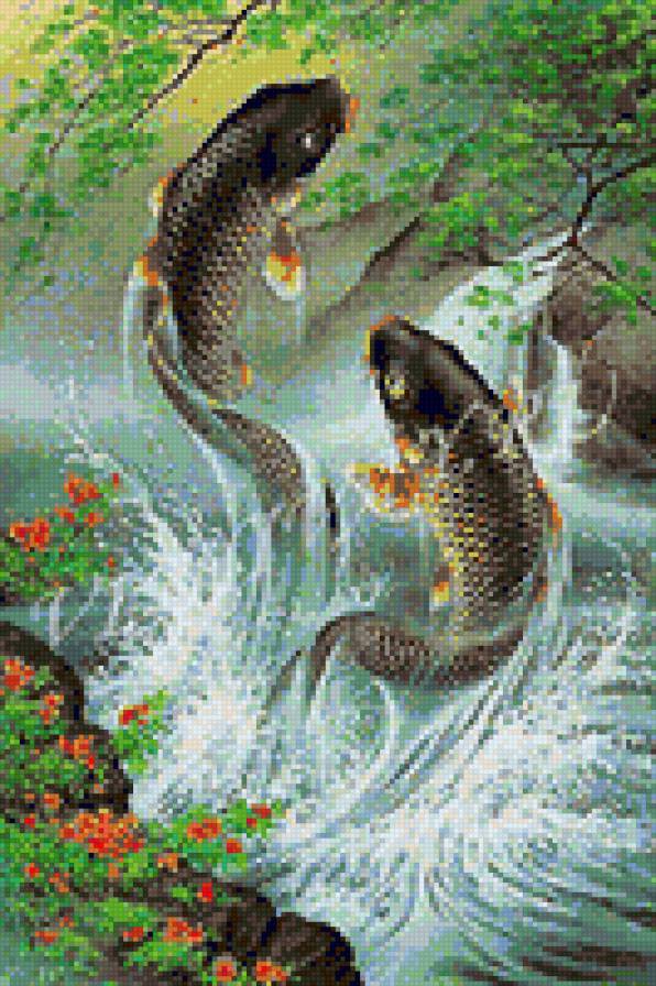 №104867 - пейзаж, животные - предпросмотр