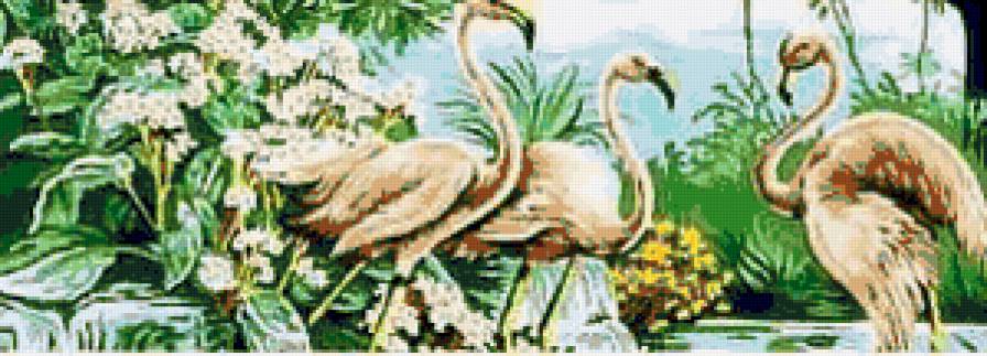 №104882 - птицы, пейзаж, животные - предпросмотр