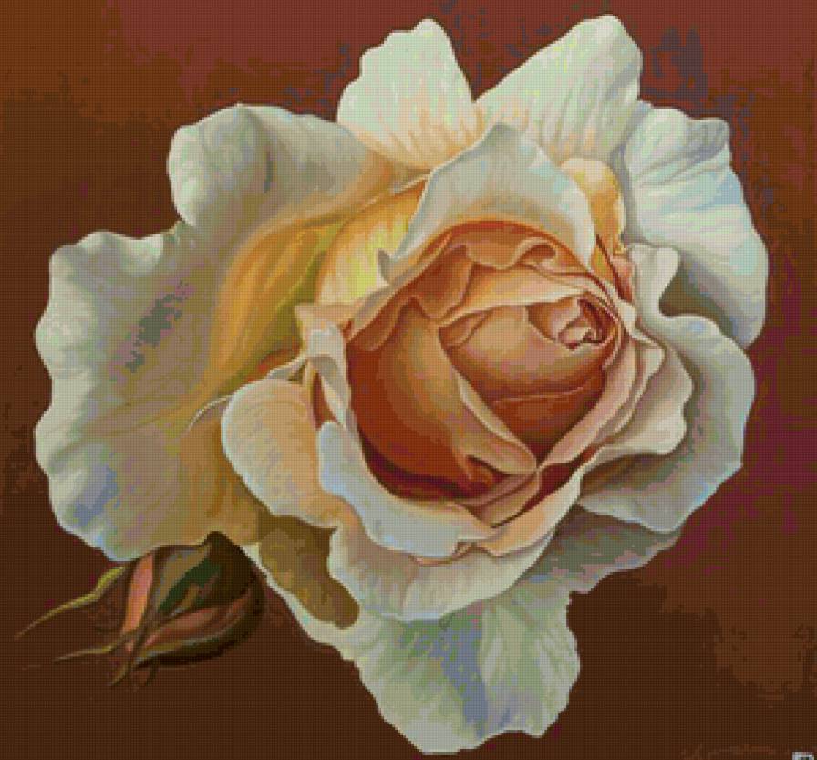 Серия "Букет" - роза, цветы - предпросмотр