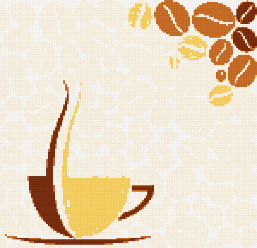 Чашечка кофе - чашка, кофе, аромат - предпросмотр