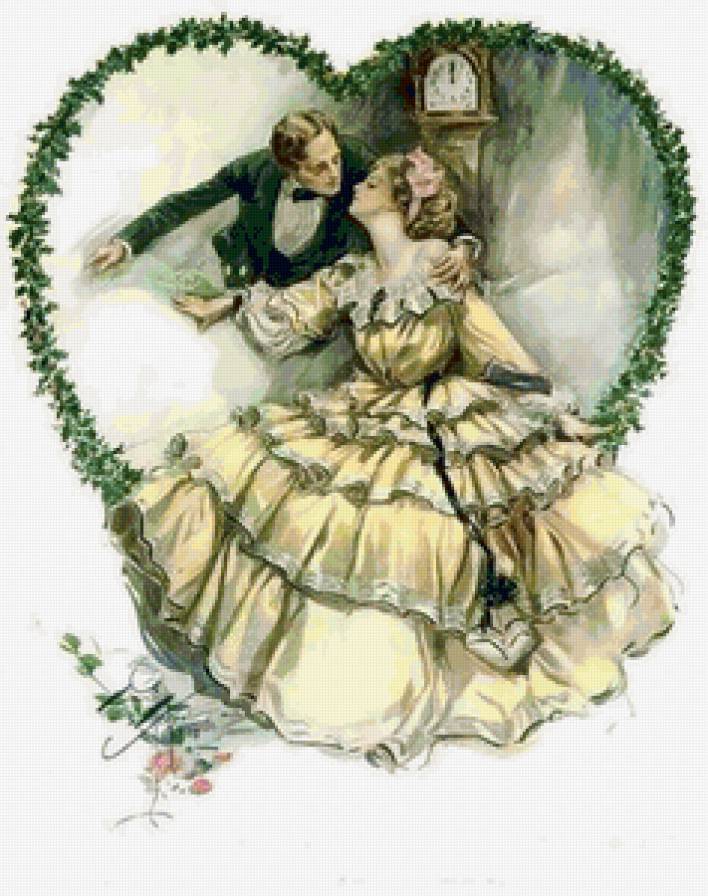 Серия "Портрет" - двое, пара, девушка, люди, мужчина - предпросмотр