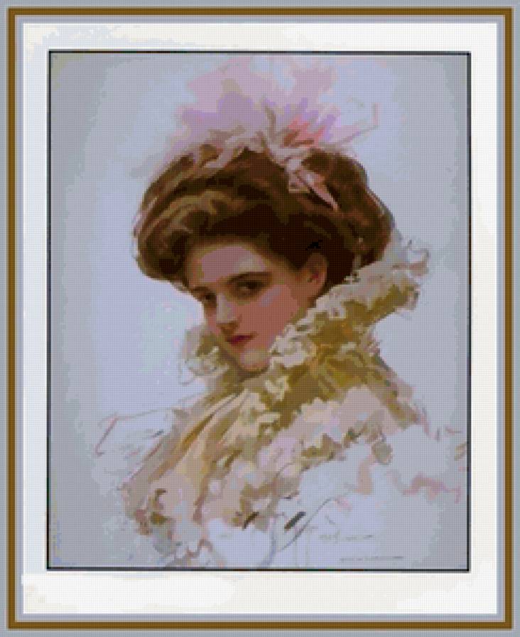 Серия "Портрет" - девушка - предпросмотр