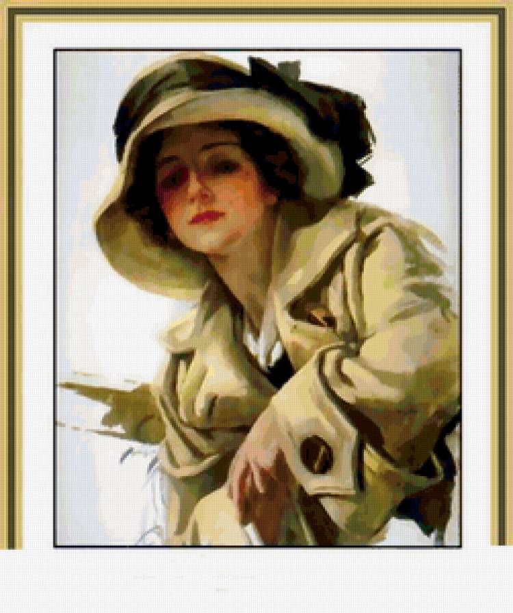 Серия "Портрет" - девушка - предпросмотр