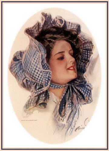 Серия "Портрет" - девушка - оригинал