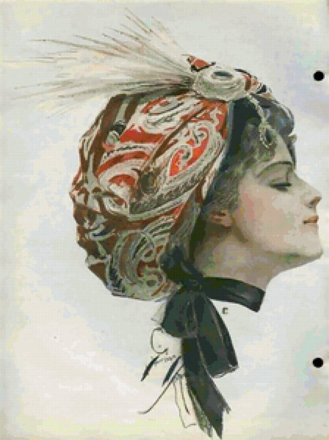 Серия "Портрет" - девушка - предпросмотр