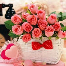 Схема вышивки «Букет роз»