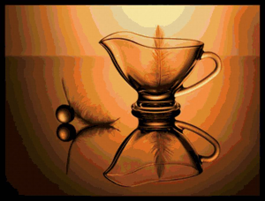 Стеклянный натюрморт - натюрморт - предпросмотр