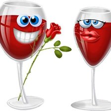 Схема вышивки «Кавалер и дама»