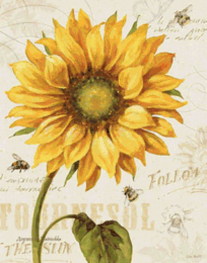 Цветочный винтаж - живопись, lisa audit - предпросмотр