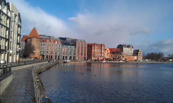 Гданьск набережная - город, гданьск - оригинал