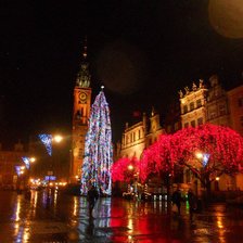Схема вышивки «Гданьск Новый год»
