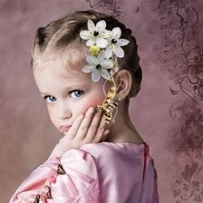 Схема вышивки «девочка»