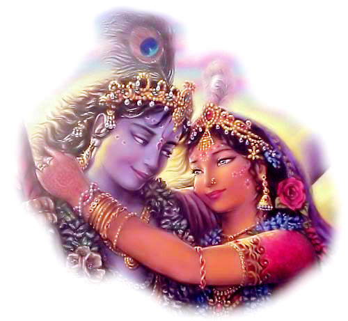 Шива с женой маленькая - полотно, индийские, флюро, психо, божество, транс - оригинал