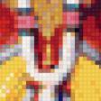 Предпросмотр схемы вышивки «Индийское полотно» (№107290)