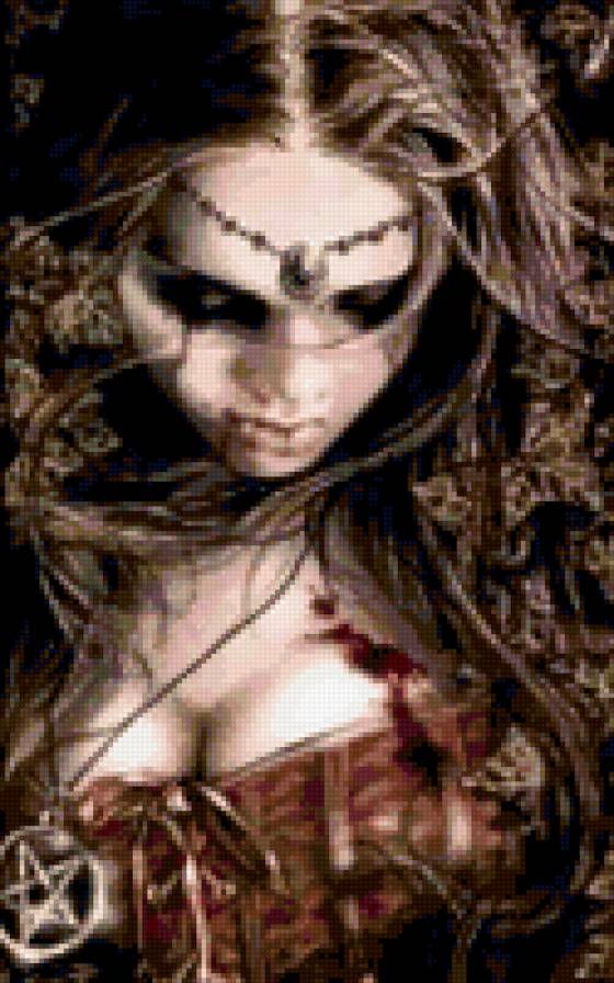 Женщина DARK - дарк, темное, готика, девушка - предпросмотр