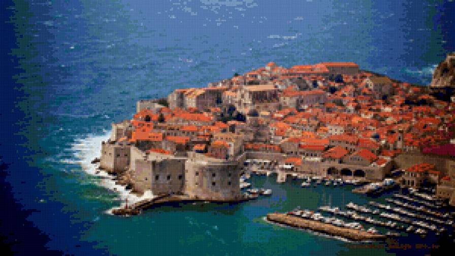 Городок - океан - предпросмотр