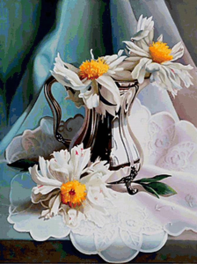 Серия "Букет" - букет, цветы, ромашки - предпросмотр