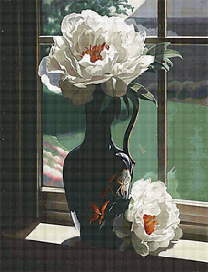 Серия "Букет" - пионы, букет, цветы - предпросмотр