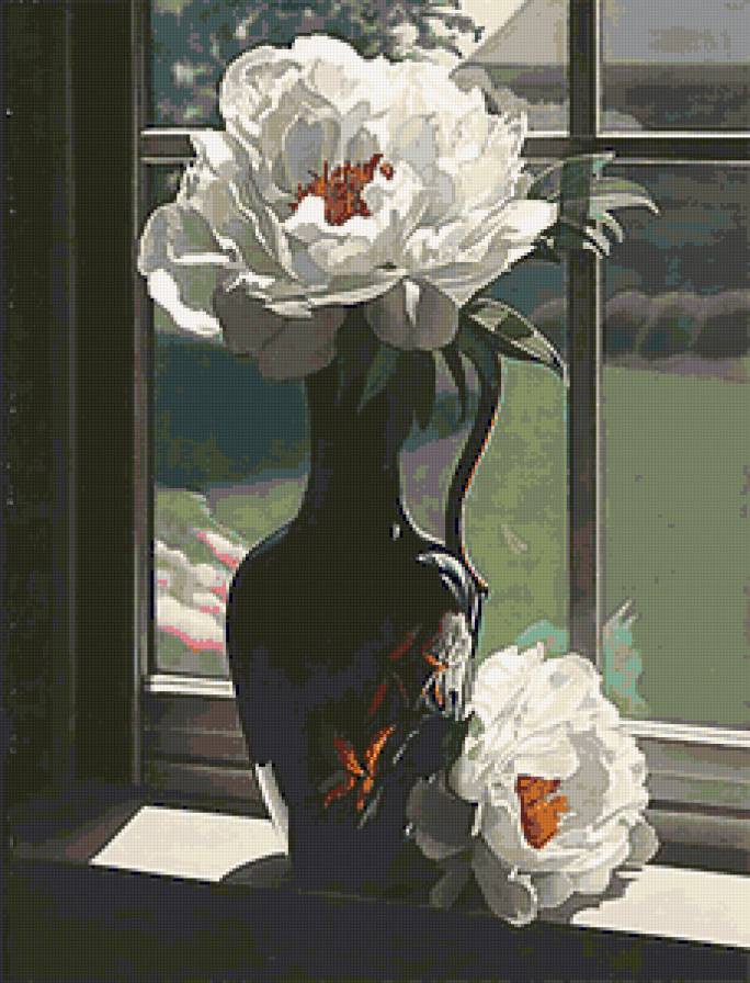 Серия "Букет" - цветы, пионы, букет - предпросмотр