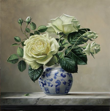 Букет - букет, цветы в вазе, натюрморт, розы - оригинал