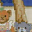 Предпросмотр схемы вышивки «мишки» (№108404)
