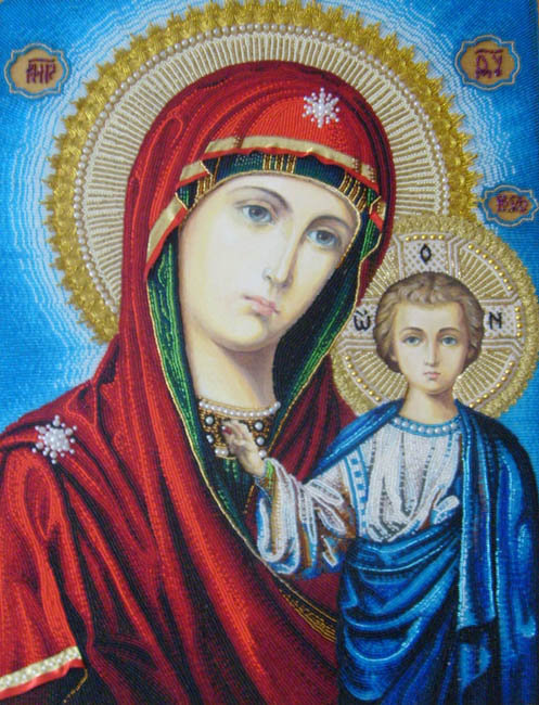 Божья Мать - икона - оригинал