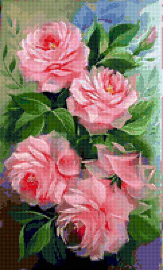 розовые пионы - предпросмотр