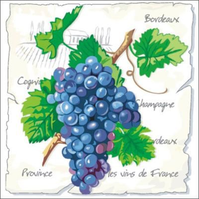 Виноградное панно - натюрморт, фрукты, панно, для кухни, виноград, вино - оригинал