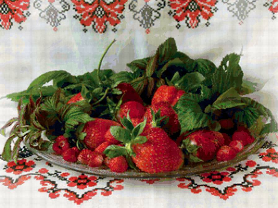 Ягодное великолепие - натюрморт - предпросмотр