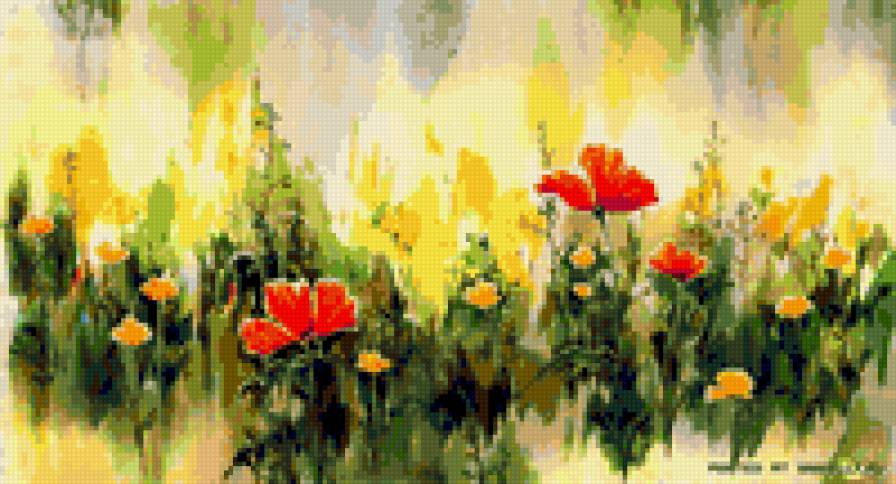 полевые цветы - предпросмотр