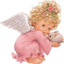 Схема вышивки «ангел»