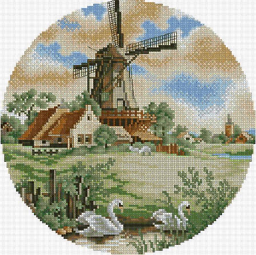 пейзажи Голандии - пейзаж, природа, голандия - предпросмотр