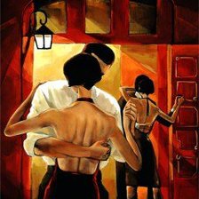 Схема вышивки «Танец»