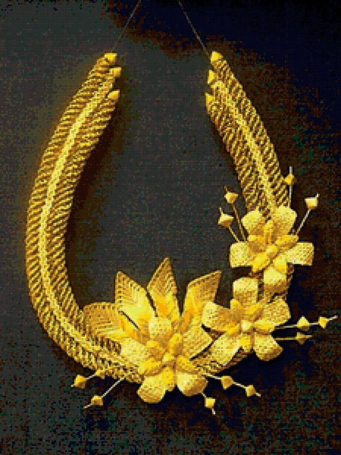 На счастье - подкова, цветы. оберег - предпросмотр