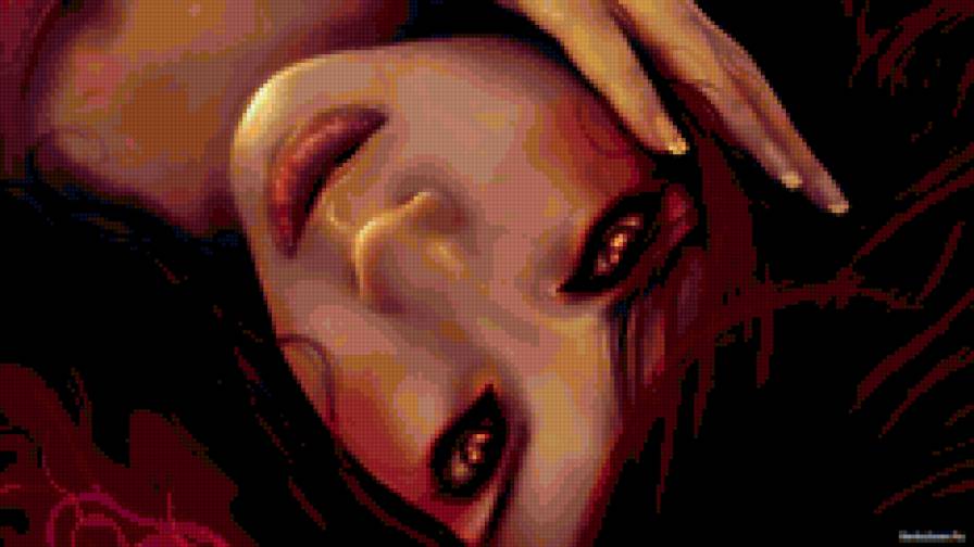 Девушка - девушка, страсть, глаза - предпросмотр