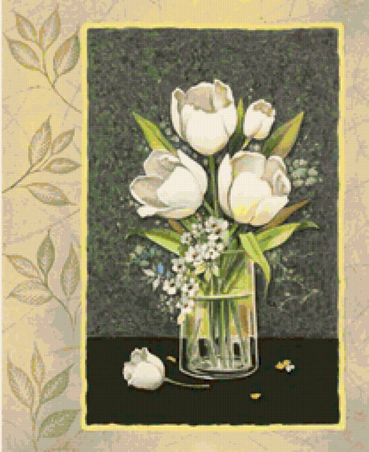 №109603 - ваза, цветы, букет - предпросмотр