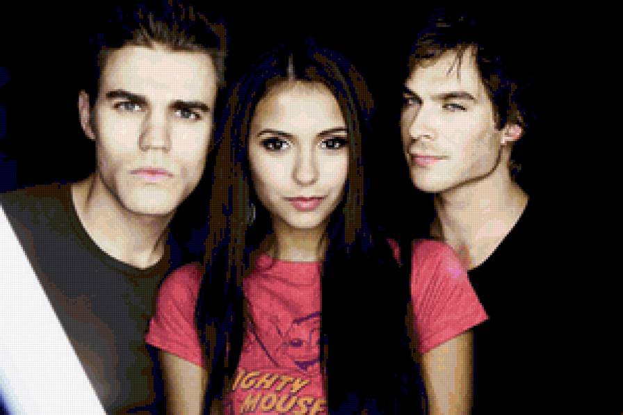 деймон и елена - дневники вампира - предпросмотр