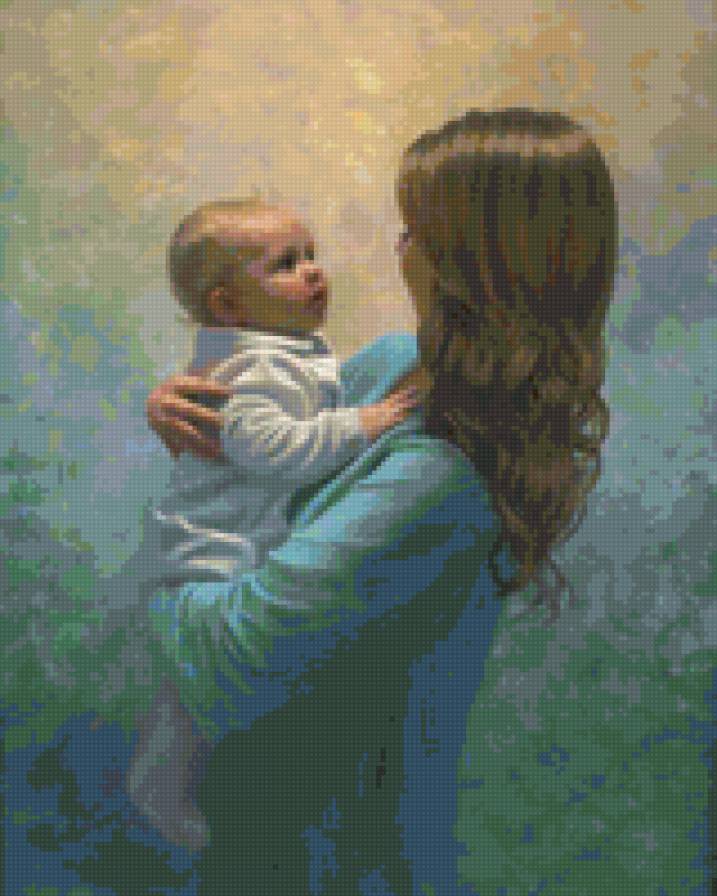 Счастье - мама, счастье, дети, нежность - предпросмотр