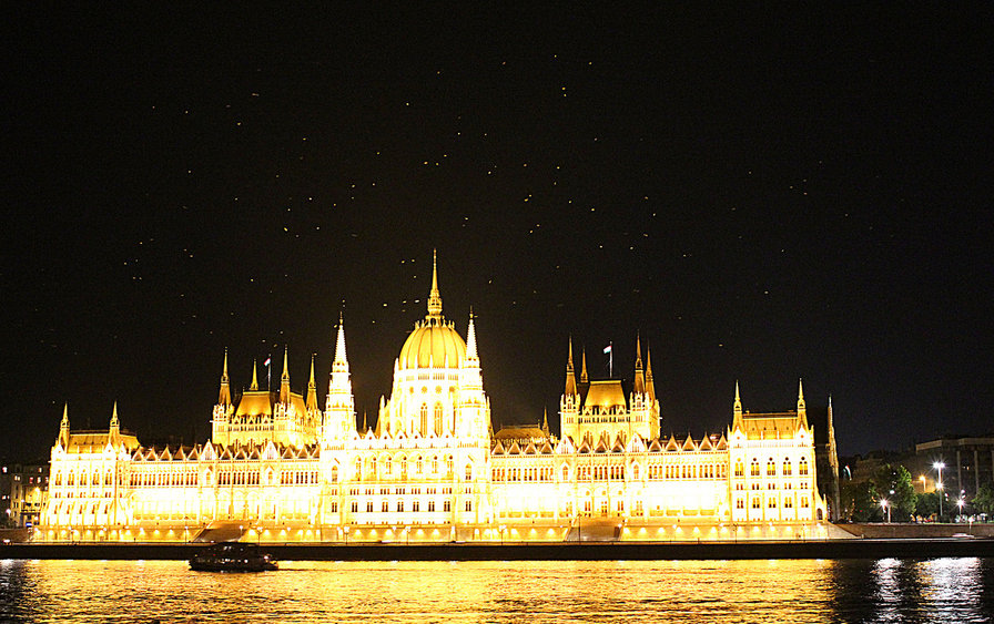 Здание Парламента - здания, река - оригинал