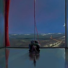 Схема вышивки «одиночество»