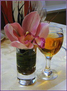 орхидея - напиток, цветок, орхидея, натюрморт - оригинал