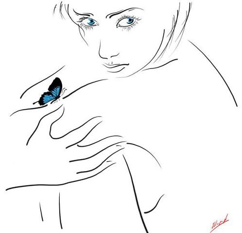 леди - лицо, девушка, глаза - оригинал