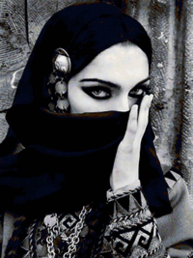 Восточная девушка - предпросмотр