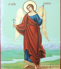 Оригинал схемы вышивки «ангел-хранитель» (№111068)