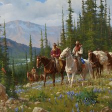 Схема вышивки «Природа»