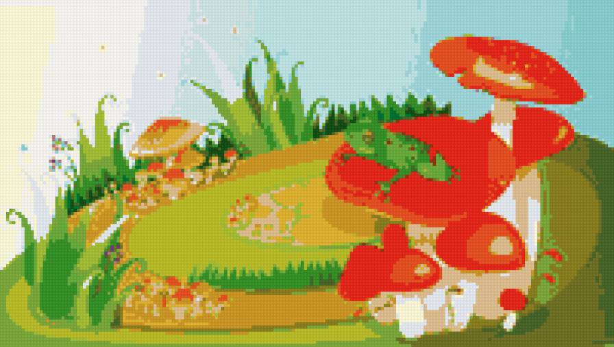 Лягушка - предпросмотр