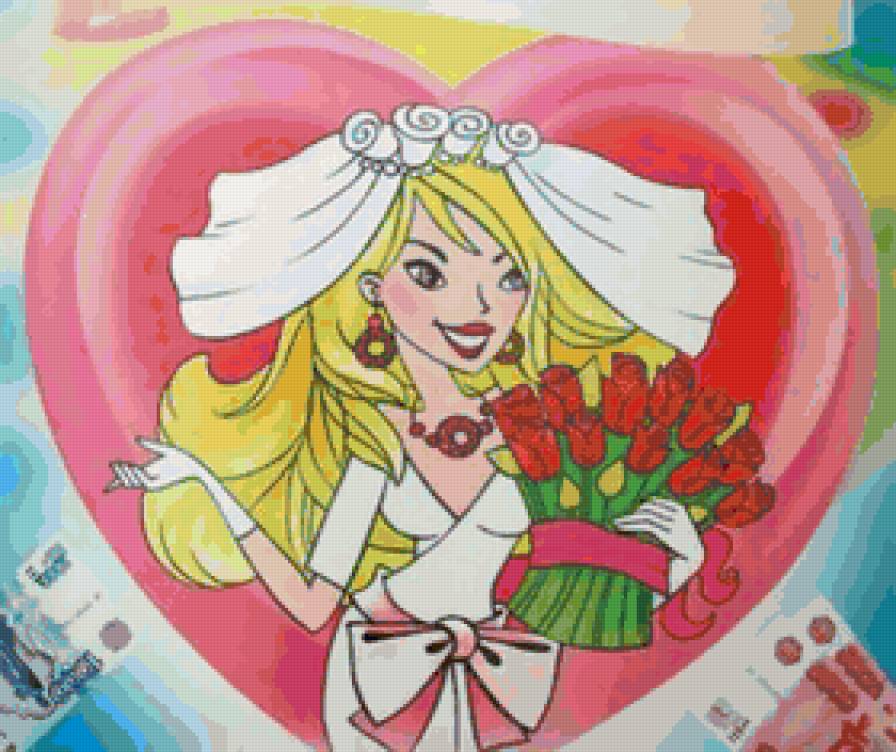 Невеста - жена, девушка, невеста, свадьба - предпросмотр